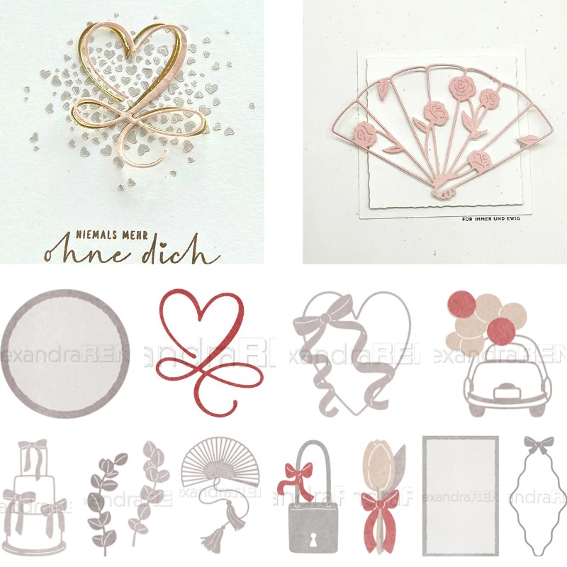 Candle Making Books - Dalgalı Kenarlı Çerçeve ve Fiyonk Metal
