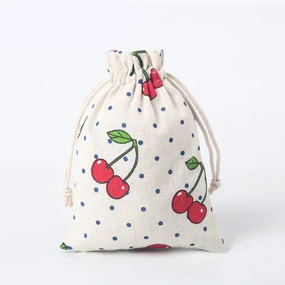 Jute Bag Packaging - 100 adet Desen Tarzı Jüt Çanta