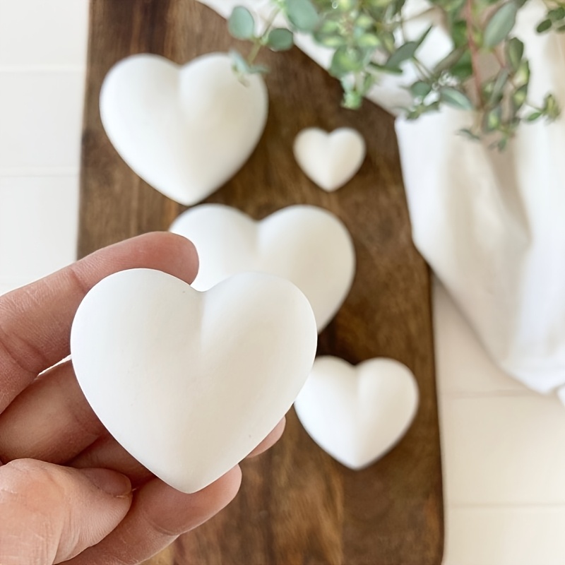 5 adet Kalp Şeklinde Alçı Mum  - Candle Making Set incelemesi ve fiyatı