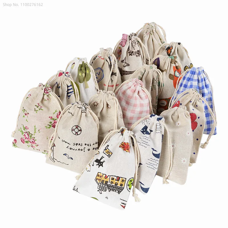 100 adet Küçük Bez Çanta Pamuk - Jute Bag Packaging incelemesi ve fiyatı