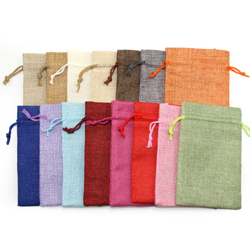 10/5 adet doğal jüt hediye kes - Jute Bag Packaging incelemesi ve fiyatı