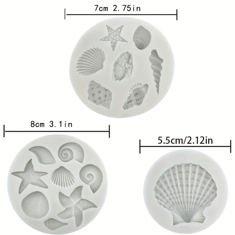 3 adet/takım, kabuk kalıp seti - Candle Making Set incelemesi ve fiyatı