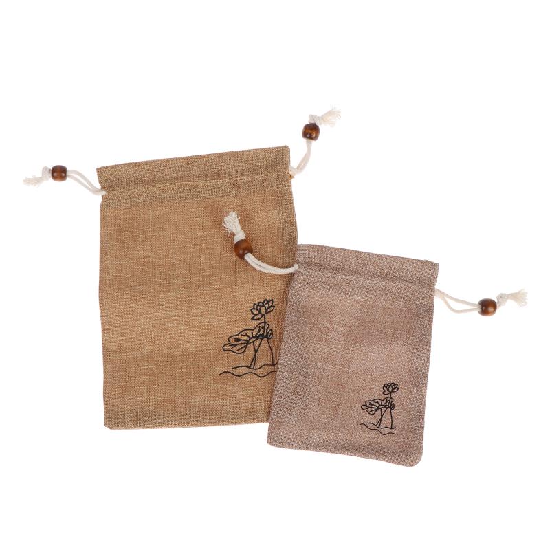 2 adet çuval bezi büzgülü çant - Jute Bag Packaging incelemesi ve fiyatı