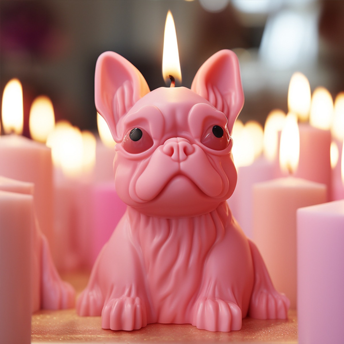 Pekingese yavru Pug hayvan mum - Candle Making Set incelemesi ve fiyatı
