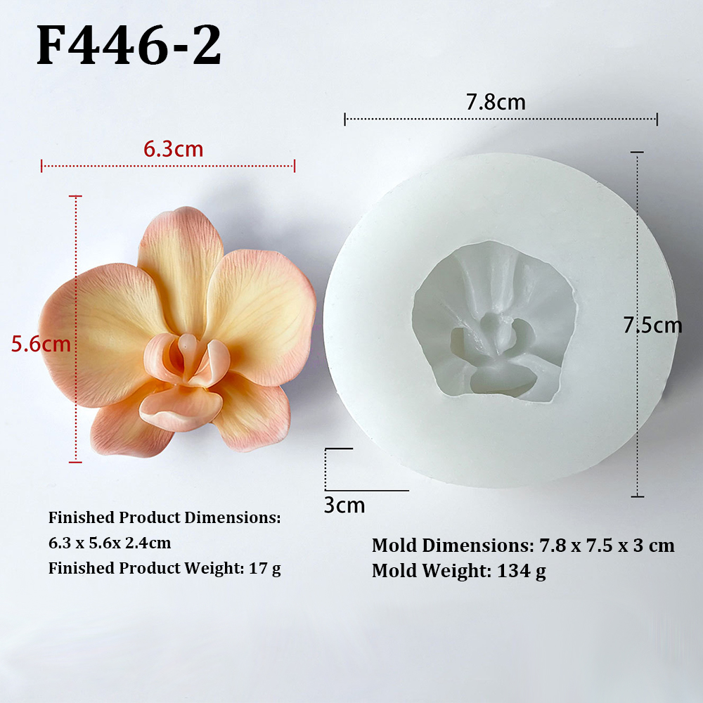 Phalaenopsis Orkide Çiçek Şekl - Candle Making Jelly incelemesi ve fiyatı
