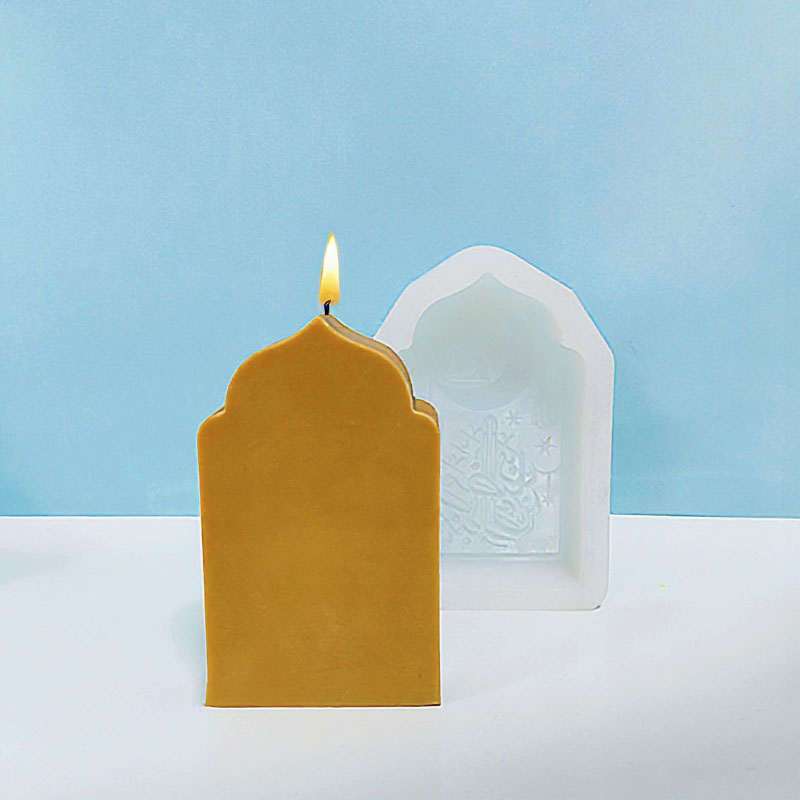 Kemer Şeklinde Arapça Yazılı M - Candle Making Jelly incelemesi ve fiyatı