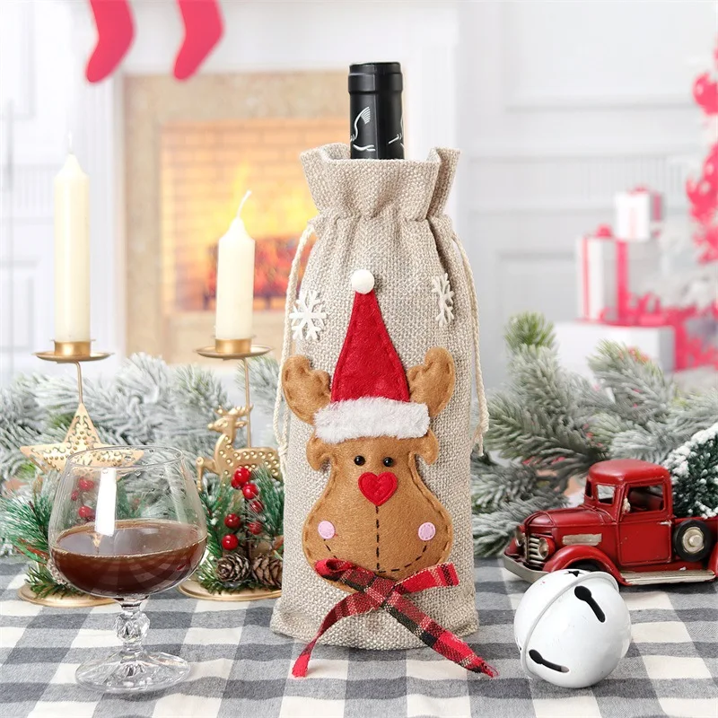 Xmas kardan adam noel baba şar - Jute Bag Packaging incelemesi ve fiyatı